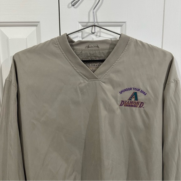 Y2K MLB Diamondbacks Pullover Windbreaker - Picture 2 of 9